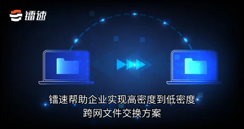 镭速帮助企业实现高密度到低密度跨网文件交换方案